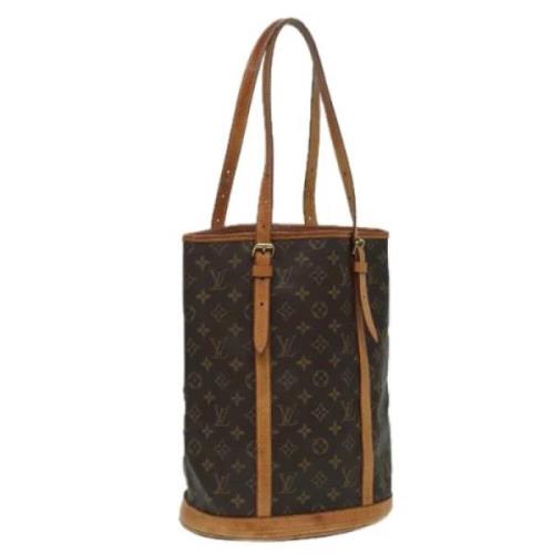 Pre-owned Canvas louis-vuitton-bags Louis Vuitton Vintage , Brown , Da...