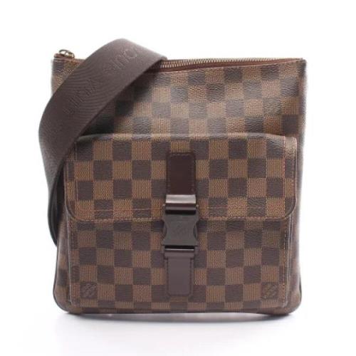 Pre-owned Leather louis-vuitton-bags Louis Vuitton Vintage , Brown , D...