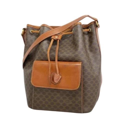 Pre-owned Plastic celine-bags Celine Vintage , Brown , Dames