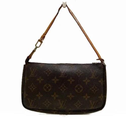 Pre-owned Canvas louis-vuitton-bags Louis Vuitton Vintage , Brown , Da...