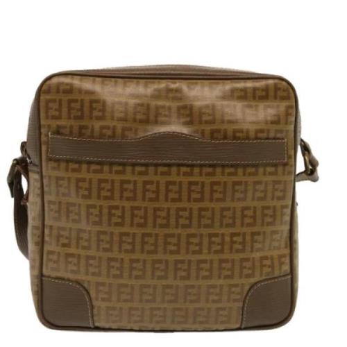 Pre-owned Canvas fendi-bags Fendi Vintage , Beige , Dames