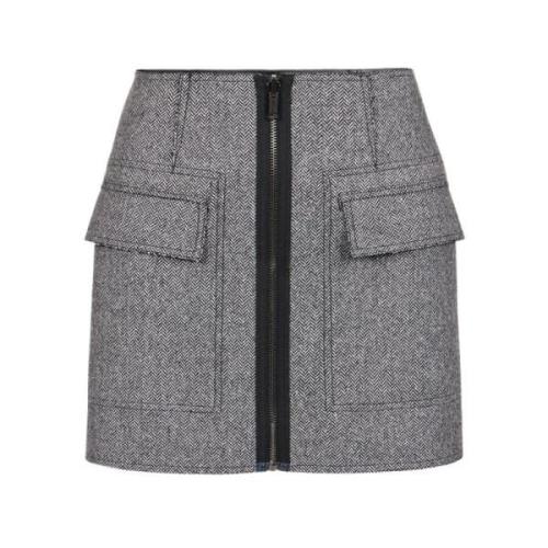 Regular fit omkeerbare rok Iceberg , Gray , Dames