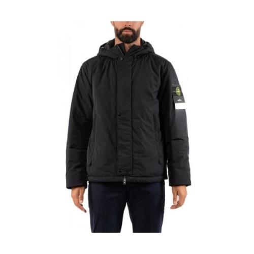 Herenjas Stone Island , Black , Heren