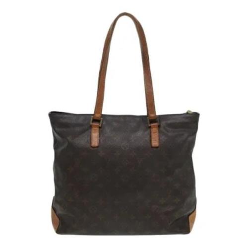 Pre-owned Canvas totes Louis Vuitton Vintage , Brown , Dames