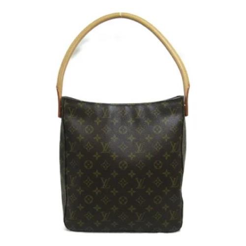 Pre-owned Canvas louis-vuitton-bags Louis Vuitton Vintage , Brown , Da...