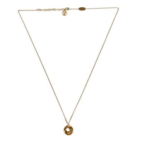 Pre-owned Yellow Gold necklaces Louis Vuitton Vintage , Yellow , Dames