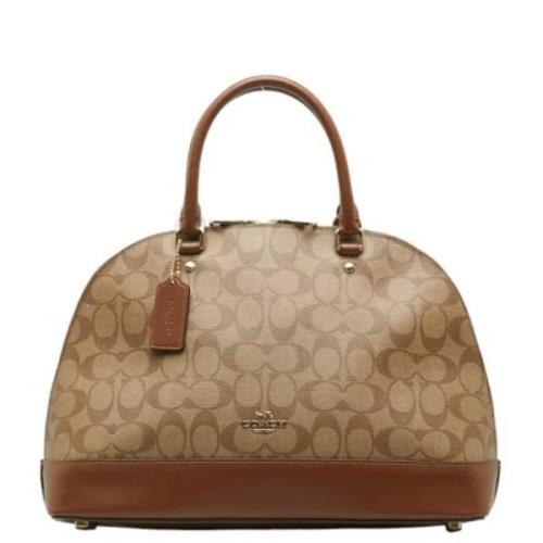 Pre-owned Canvas handbags Coach Pre-owned , Brown , Dames