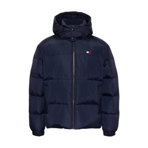 Gewatteerde jas met capuchon Tommy Hilfiger , Blue , Heren