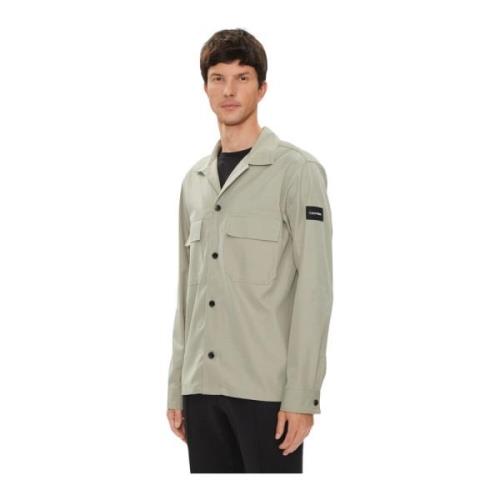 London Fog Overshirt Calvin Klein , Gray , Heren