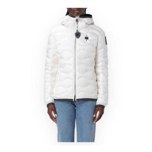 Camelia Puffer Jacket Blauer , White , Dames