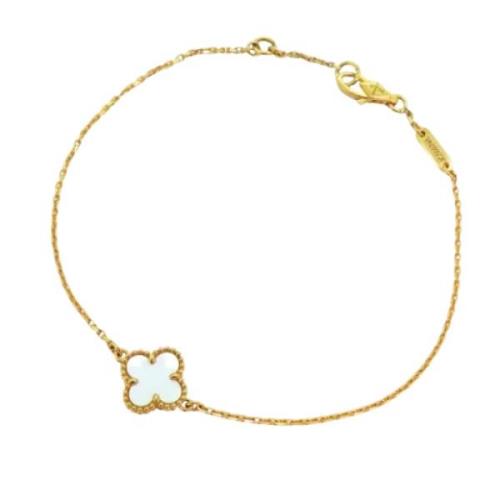 Pre-owned Yellow Gold bracelets Van Cleef & Arpels Pre-owned , Yellow ...