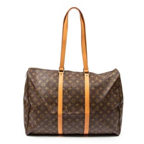 Pre-owned Canvas travel-bags Louis Vuitton Vintage , Brown , Dames