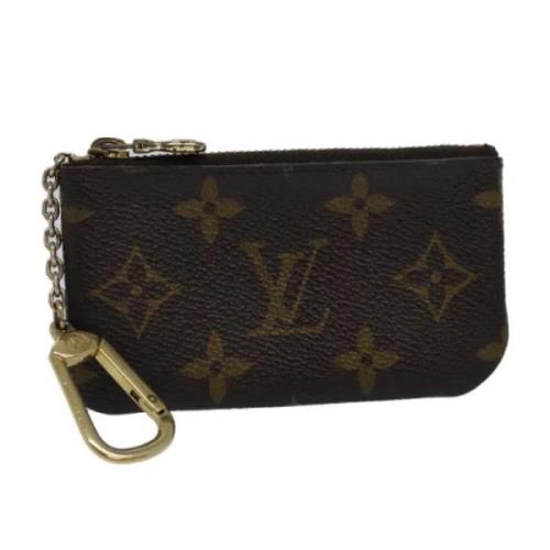 Pre-owned Canvas wallets Louis Vuitton Vintage , Brown , Dames