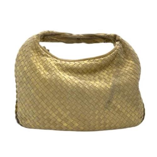 Pre-owned Fabric shoulder-bags Bottega Veneta Vintage , Yellow , Dames