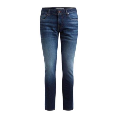 Carry Dark Skinny Denim Jeans Guess , Blue , Heren