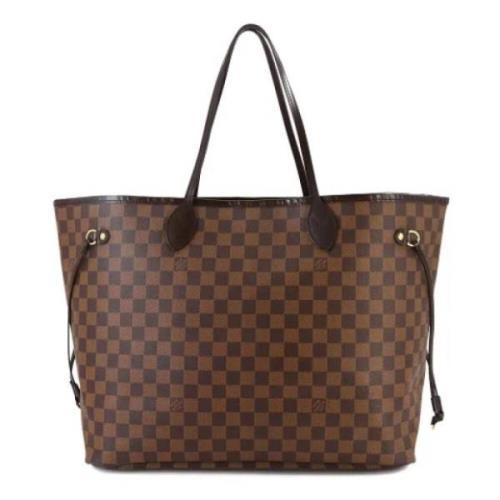 Pre-owned Canvas louis-vuitton-bags Louis Vuitton Vintage , Brown , Da...