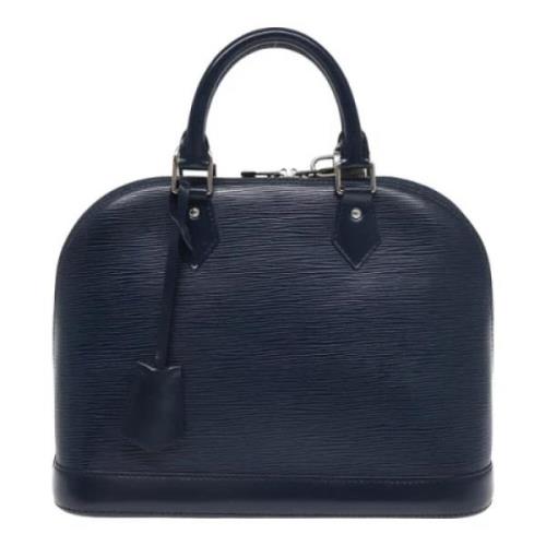 Pre-owned Leather louis-vuitton-bags Louis Vuitton Vintage , Blue , Da...