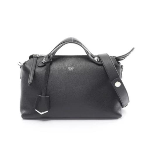 Pre-owned Leather fendi-bags Fendi Vintage , Black , Dames