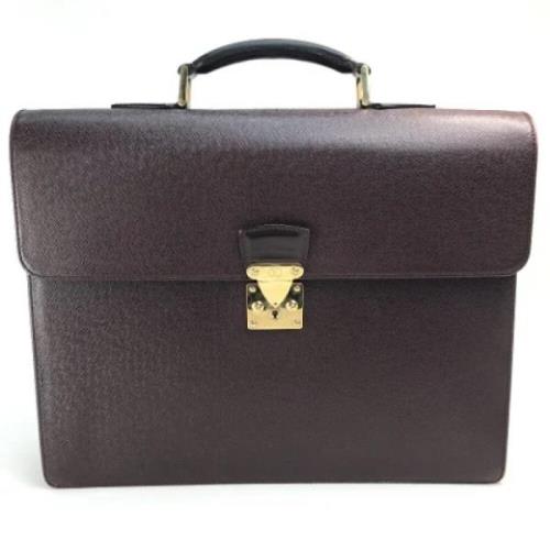 Pre-owned Leather louis-vuitton-bags Louis Vuitton Vintage , Brown , D...