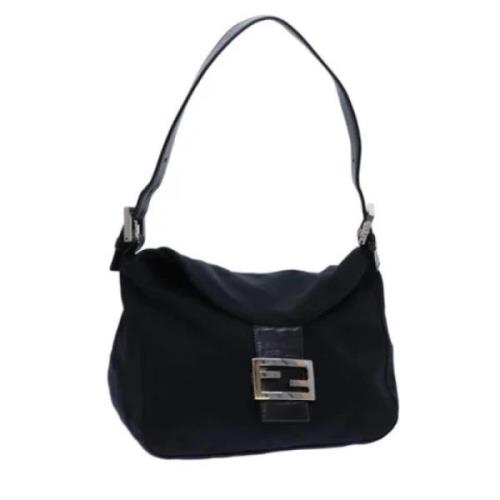 Pre-owned Nylon fendi-bags Fendi Vintage , Black , Dames