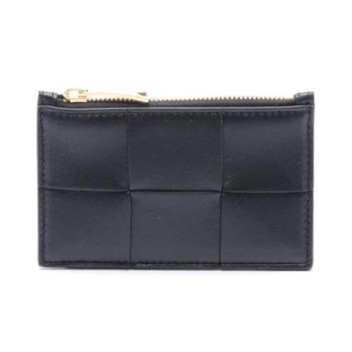 Pre-owned Leather wallets Bottega Veneta Vintage , Black , Dames