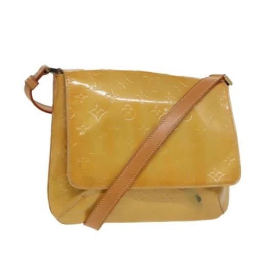 Pre-owned Leather louis-vuitton-bags Louis Vuitton Vintage , Beige , D...