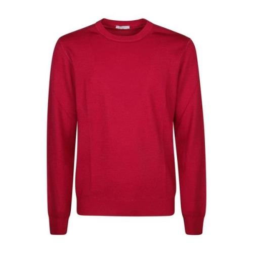 Rode Sweatshirt Aw24 Stijl Boglioli , Red , Heren