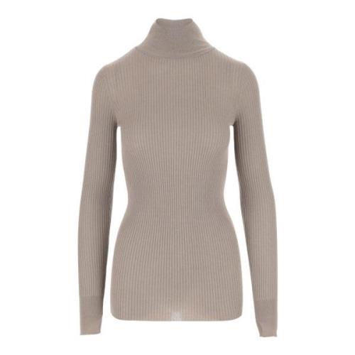 Zijden en Kasjmier Trui Beige Wild Cashmere , Beige , Dames