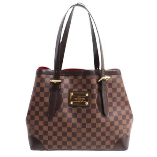 Pre-owned Canvas louis-vuitton-bags Louis Vuitton Vintage , Brown , Da...