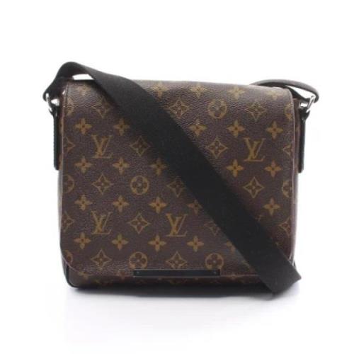 Pre-owned Leather louis-vuitton-bags Louis Vuitton Vintage , Black , D...