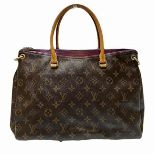 Pre-owned Fabric louis-vuitton-bags Louis Vuitton Vintage , Brown , Da...