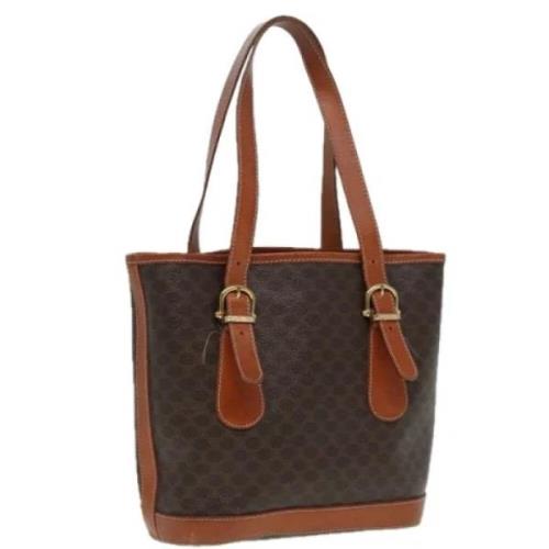 Pre-owned Leather celine-bags Celine Vintage , Brown , Dames