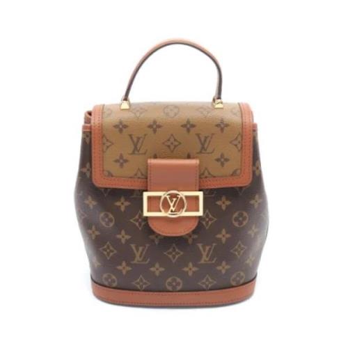 Pre-owned Leather louis-vuitton-bags Louis Vuitton Vintage , Brown , D...