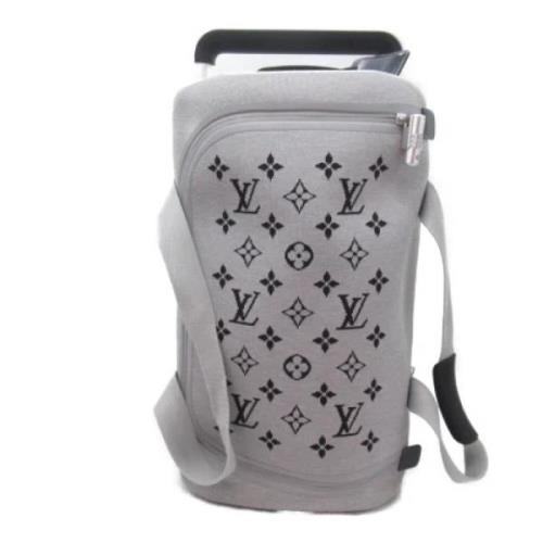 Pre-owned Canvas louis-vuitton-bags Louis Vuitton Vintage , Gray , Dam...