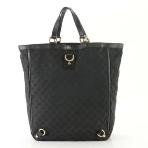 Pre-owned Leather gucci-bags Gucci Vintage , Black , Dames