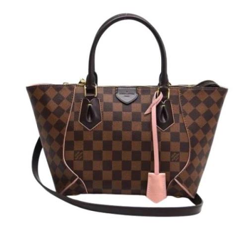 Pre-owned Canvas louis-vuitton-bags Louis Vuitton Vintage , Brown , Da...