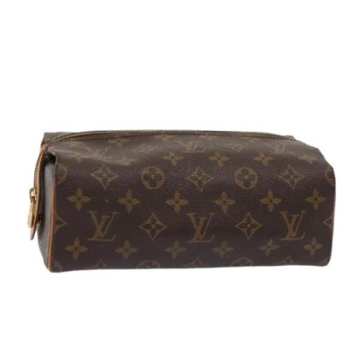 Pre-owned Canvas pouches Louis Vuitton Vintage , Brown , Dames