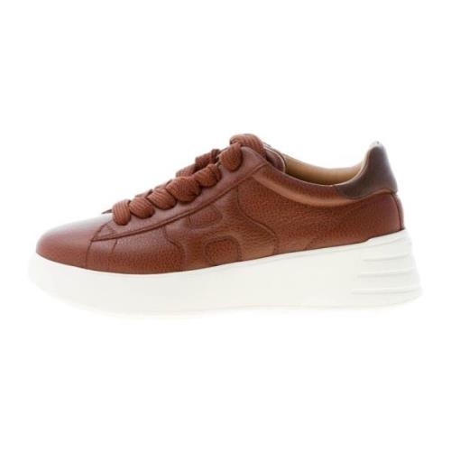 Stijlvolle Sneakers voor Mannen en Vrouwen Hogan , Brown , Dames