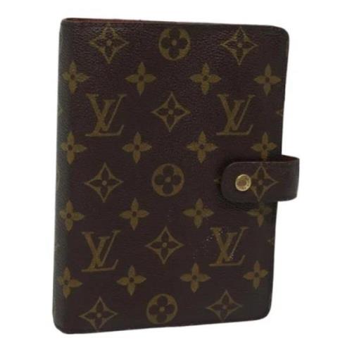 Pre-owned Canvas home-office Louis Vuitton Vintage , Brown , Dames