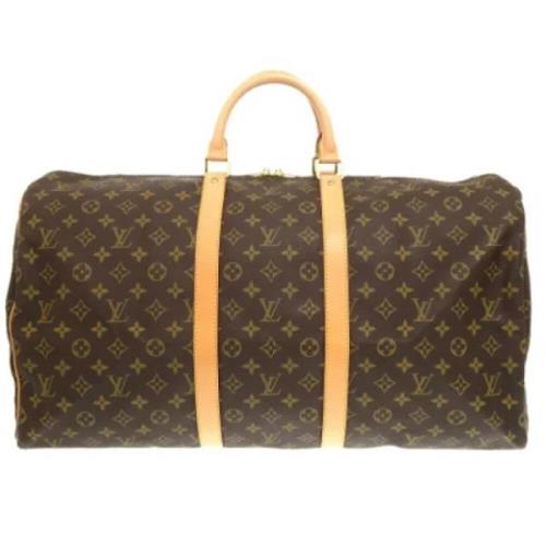 Pre-owned Canvas louis-vuitton-bags Louis Vuitton Vintage , Brown , Da...