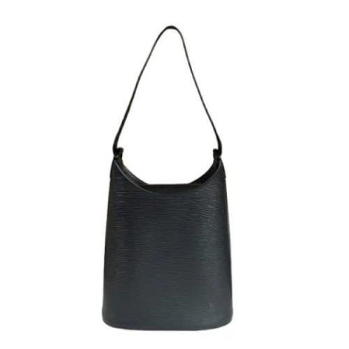 Pre-owned Leather louis-vuitton-bags Louis Vuitton Vintage , Black , D...