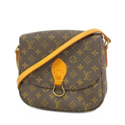 Pre-owned Fabric louis-vuitton-bags Louis Vuitton Vintage , Brown , Da...