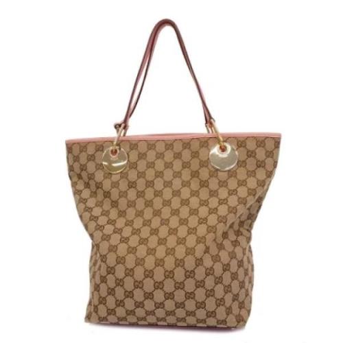 Pre-owned Canvas gucci-bags Gucci Vintage , Brown , Dames