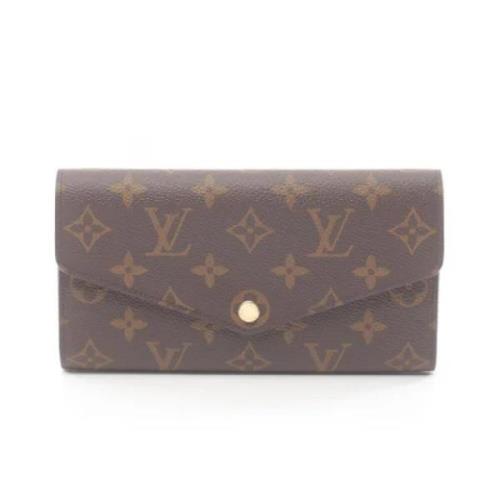 Pre-owned Plastic wallets Louis Vuitton Vintage , Brown , Dames