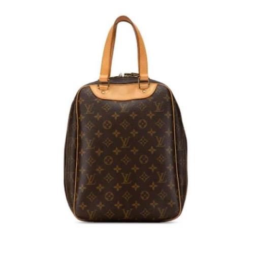 Pre-owned Canvas handbags Louis Vuitton Vintage , Brown , Dames