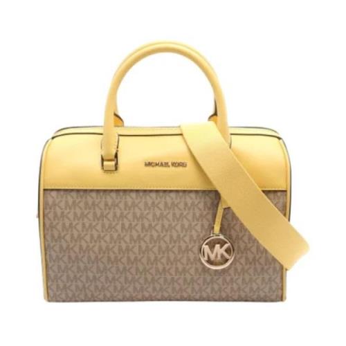 Pre-owned Canvas handbags Michael Kors Pre-owned , Brown , Dames