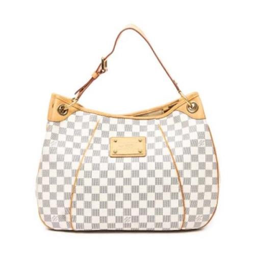 Pre-owned Coated canvas shoulder-bags Louis Vuitton Vintage , White , ...