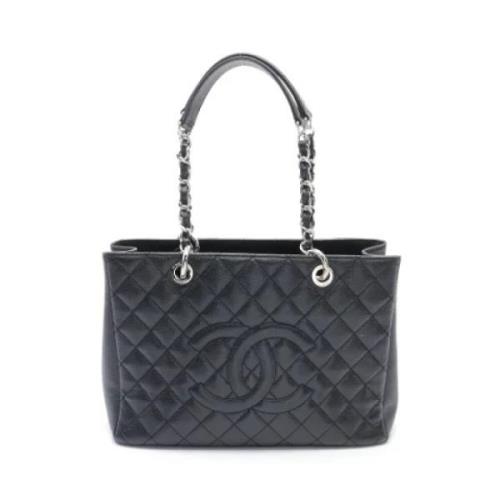 Pre-owned Canvas chanel-bags Chanel Vintage , Black , Dames