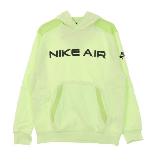 Sportswear Air Hoodie in Lime/Zwart Nike , Green , Heren