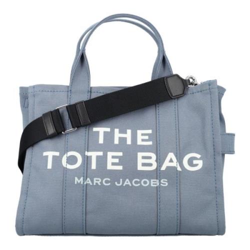 Blauwe Schaduw Medium Tote Tas Marc Jacobs , Blue , Dames